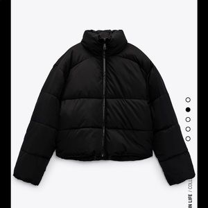 ZARA Water and Wind Protection Puffer